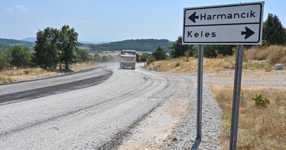 Bursa’da 5 Mahallenin Yolu Yenileniyor 10 Kilometrelik Çalışma Başladı (6)
