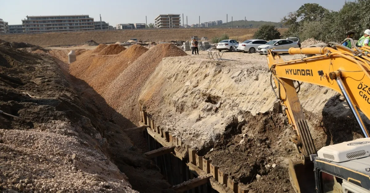 Bursa’da Altyapı Yatırımı Büyükşehir Atıksu Hatlarını Güçlendiriliyor (4)