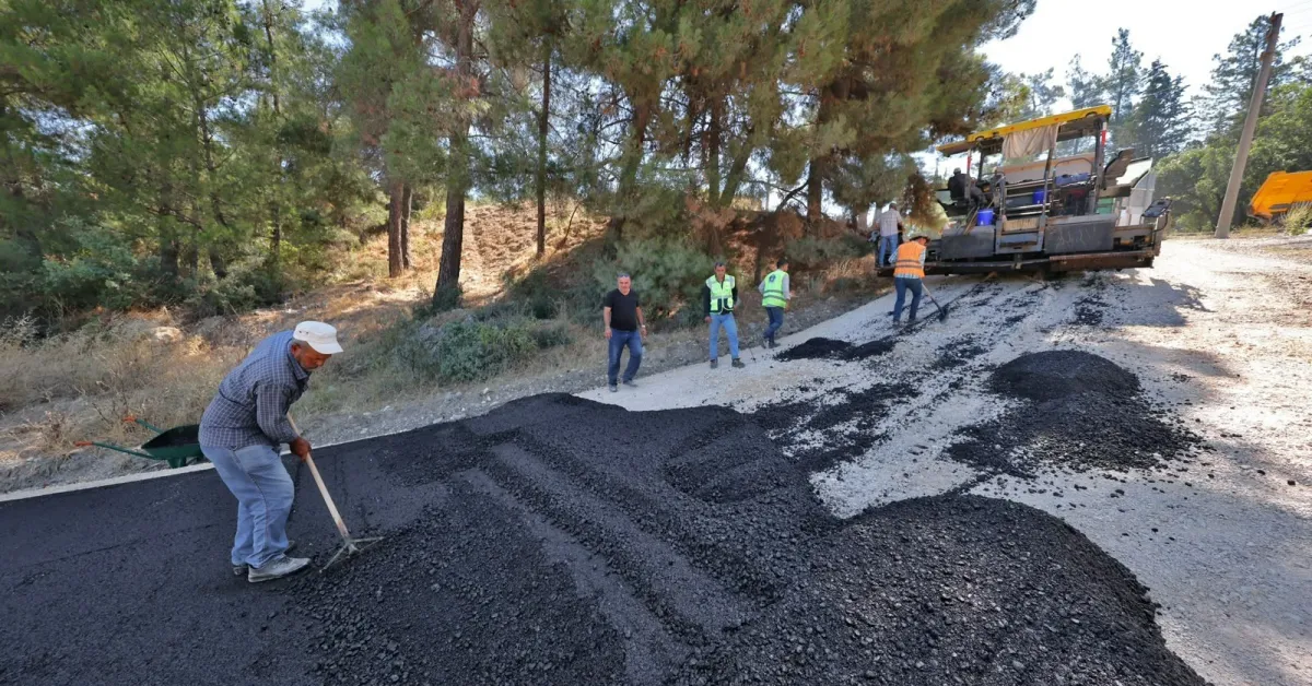 Bursa’da Orhaneli’nin 1,5 Kilometrelik Bağlantı Yolu Yenilendi (5)