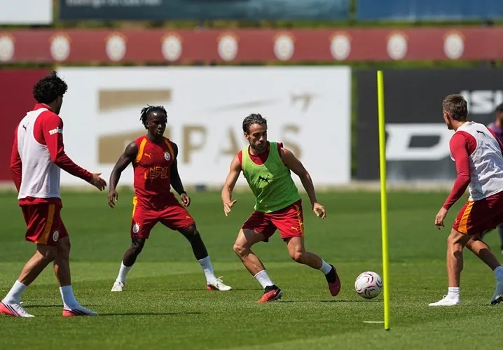 Galatasaray, Erzurumspor Fk Maçı Hazırlıklarını Sürdürdü (3)