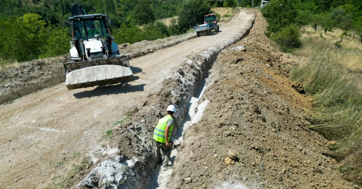 Gemlik Şükriye’de Sulama Tesisi Yüzde 80’E Ulaştı 800 Dekar Arazi Suya Kavuşacak (6)