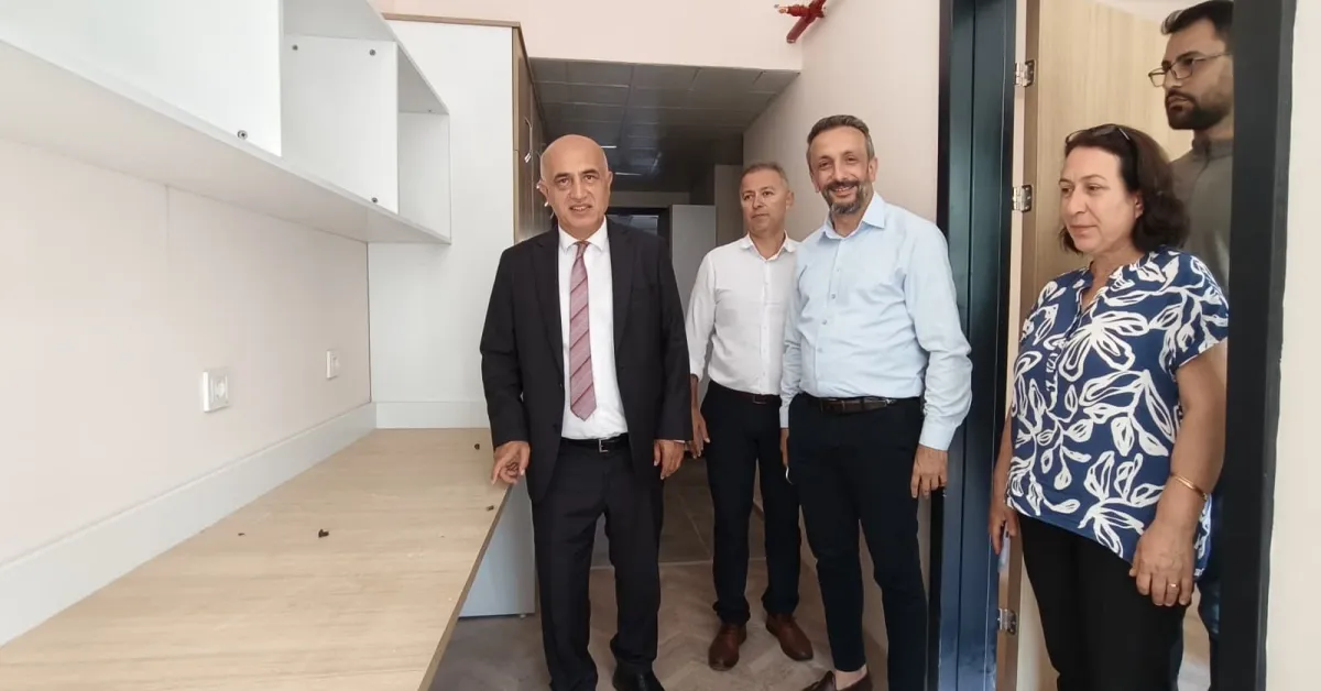 Gemlik’te 500 Kişilik Öğrenci Yurdu Tamamlanma Aşamasına Geldi (2)