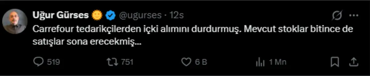 Genç Gazete A101’In Aldığı O Market Artık İçki Satmayacak (1)