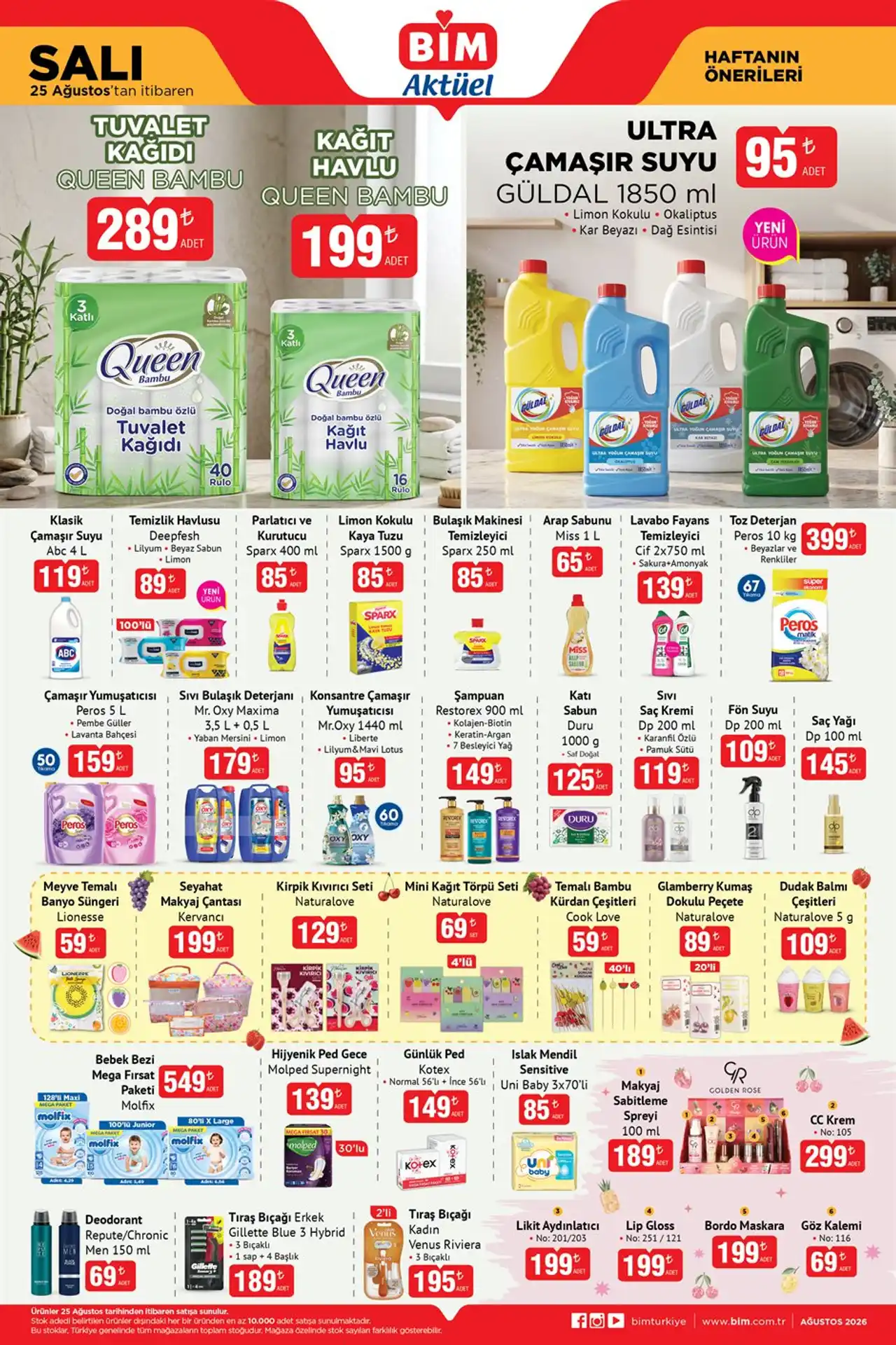 Genç Gazete Bi̇m’de Bu Salı Raflar Doluyor! 25 Ağustos Kataloğu Yayımlandı (1)