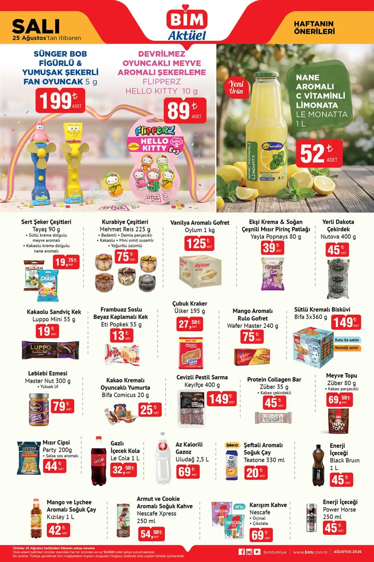 Genç Gazete Bi̇m’de Bu Salı Raflar Doluyor! 25 Ağustos Kataloğu Yayımlandı (2)