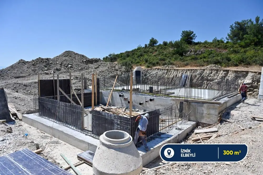Genç Gazete Bursa’da Su Altyapısı Güçleniyor! İki İlçeye Yeni Depo (1)