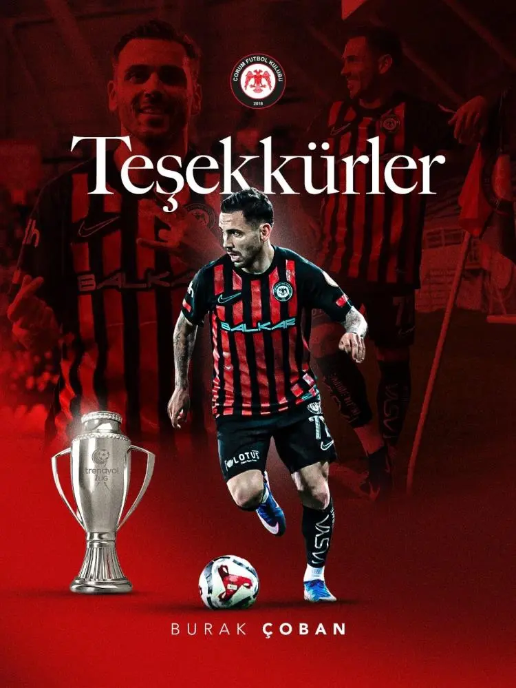 Genç Gazete Çorum Fk, Deneyimli Oyuncuyla Yollarını Ayırdı (1)