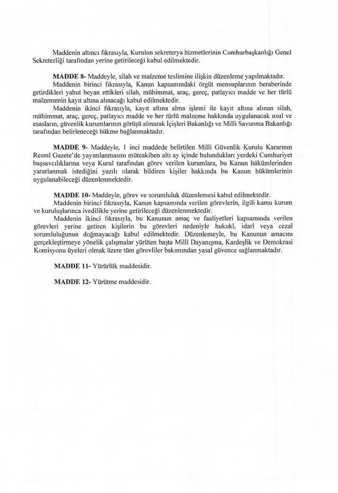 Genç Gazete “Terörsüz Türkiye” Için 12 Maddelik Kanun Teklifi Meclis’e Sunuldu (1)-1