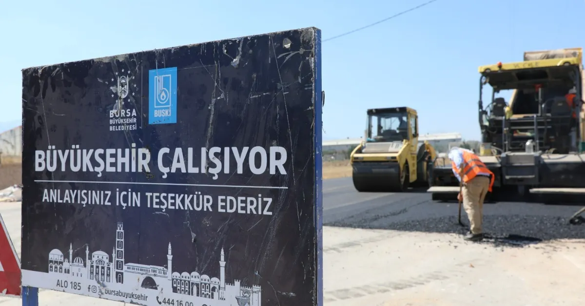 İnegöl Cumhuriyet Mahallesi’nde Çalıkavak Güzergâhı Yenilendi (1)