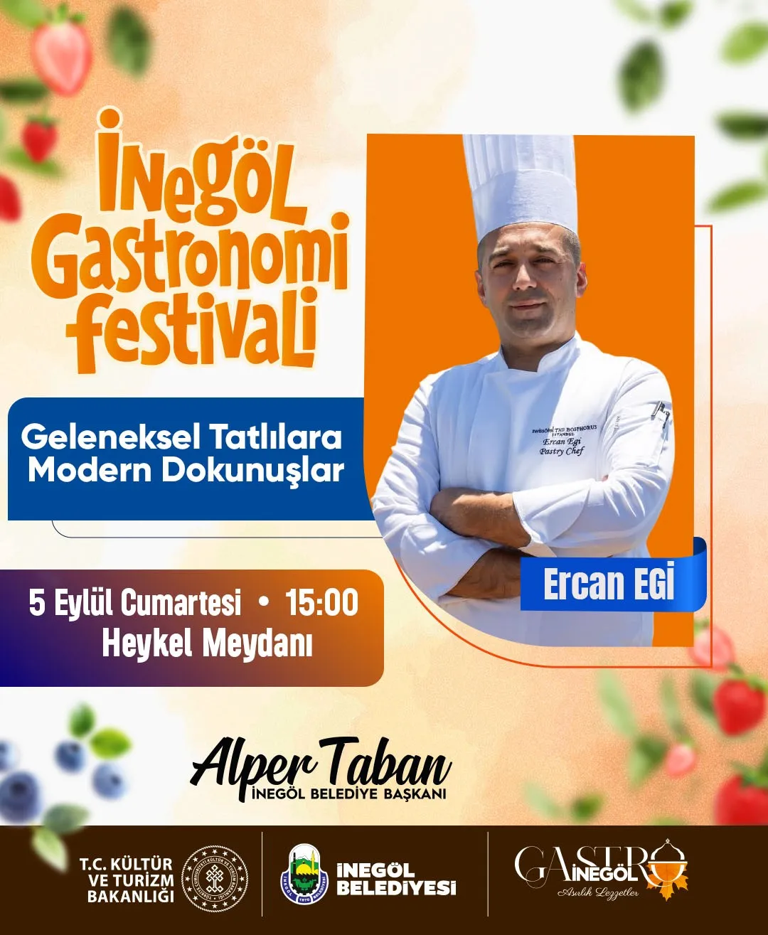 İnegöl Gastronomi Festivali’nde Ünlü Şefler Ve Akademisyenler Buluşacak (10)