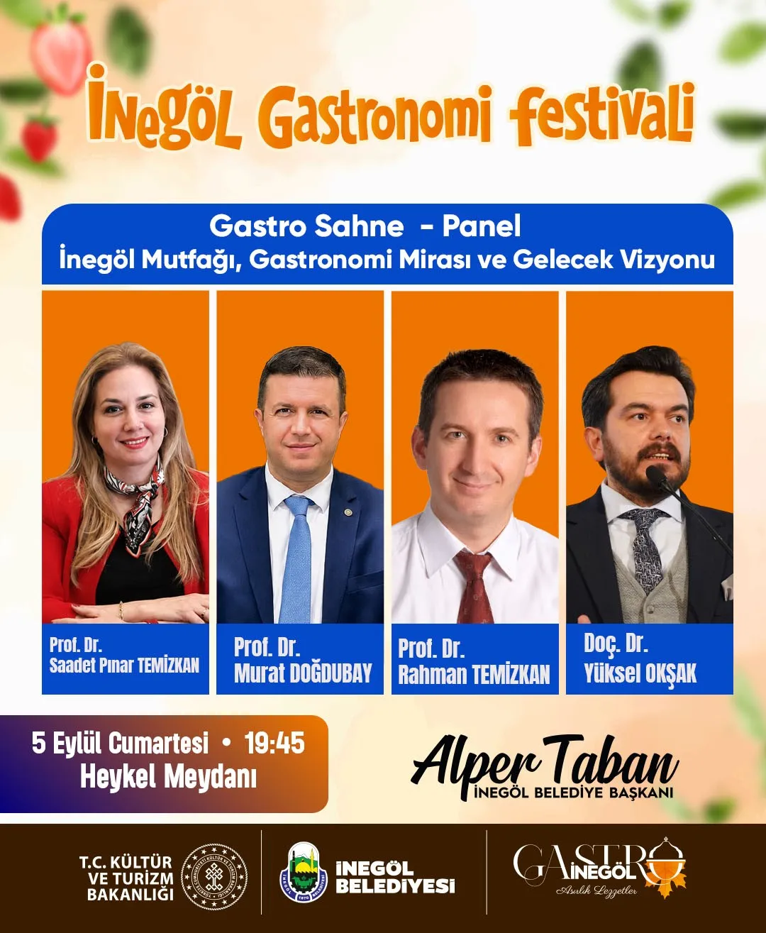 İnegöl Gastronomi Festivali’nde Ünlü Şefler Ve Akademisyenler Buluşacak (4)