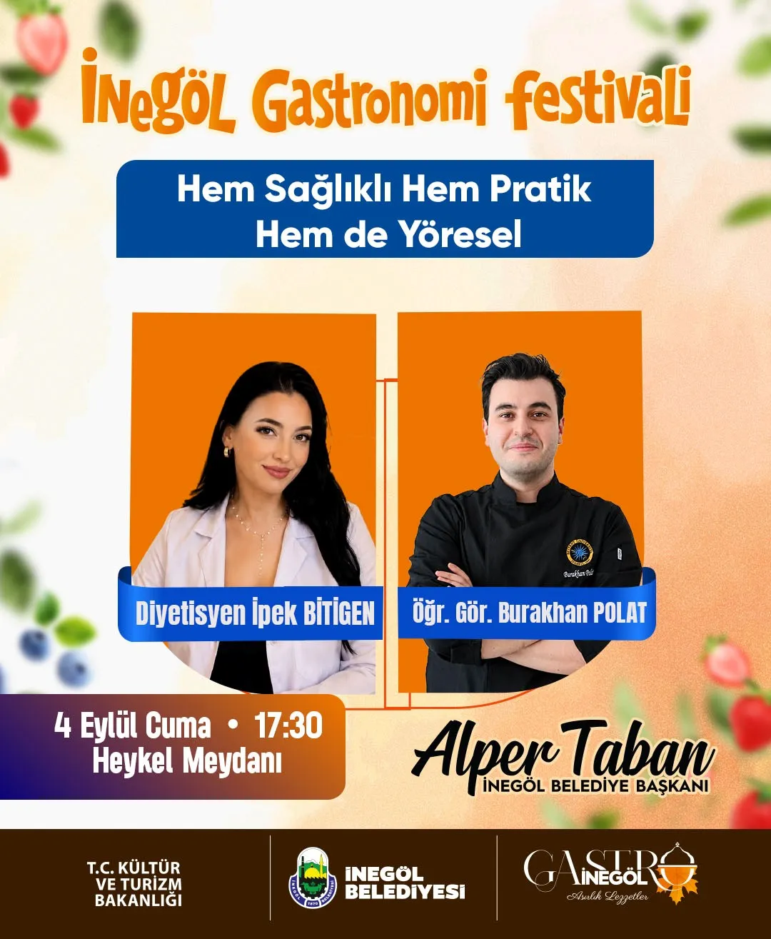 İnegöl Gastronomi Festivali’nde Ünlü Şefler Ve Akademisyenler Buluşacak (5)