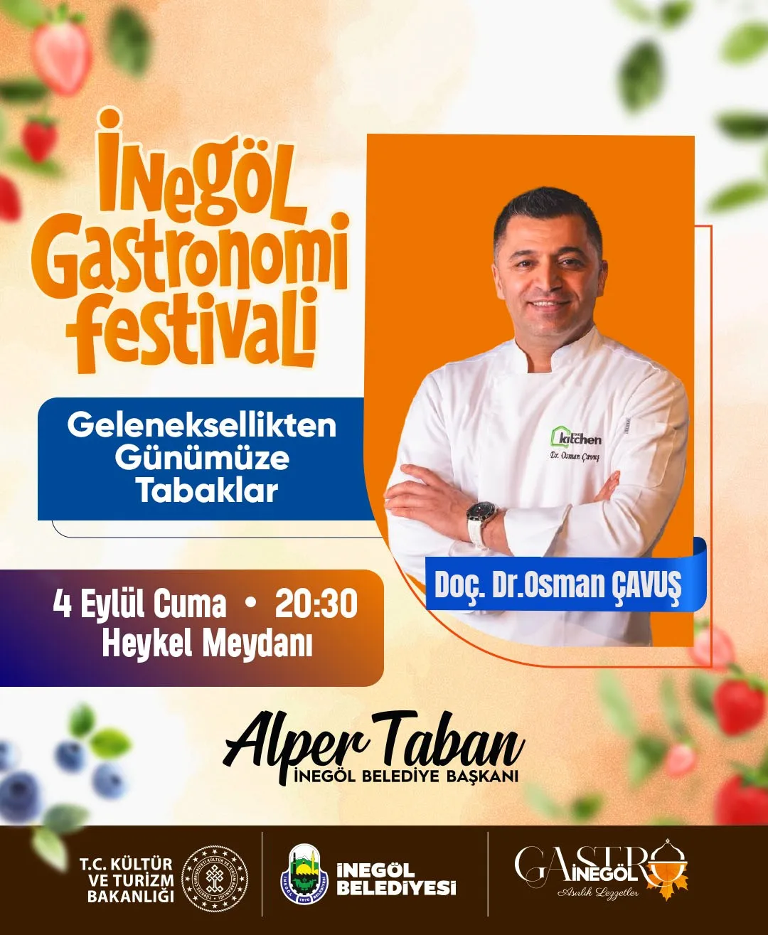 İnegöl Gastronomi Festivali’nde Ünlü Şefler Ve Akademisyenler Buluşacak (6)