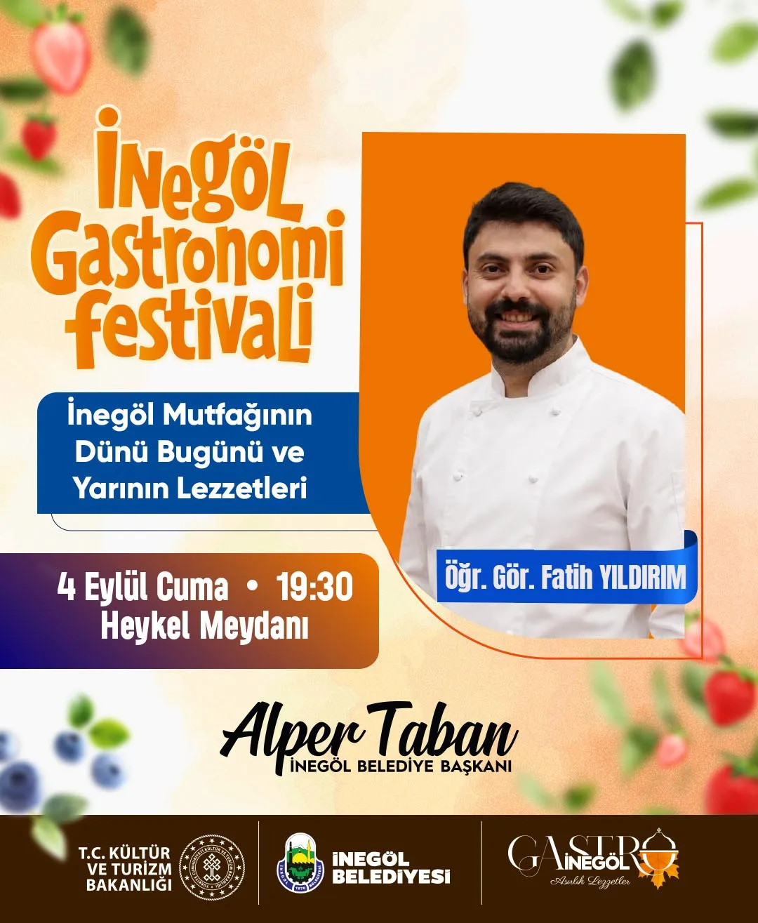 İnegöl Gastronomi Festivali’nde Ünlü Şefler Ve Akademisyenler Buluşacak (7)
