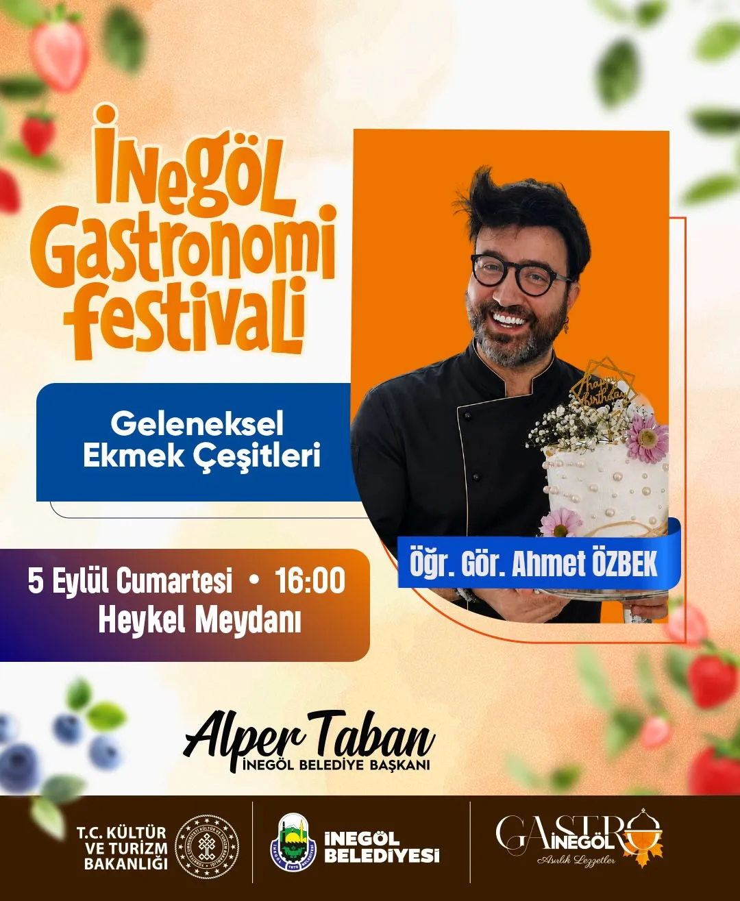 İnegöl Gastronomi Festivali’nde Ünlü Şefler Ve Akademisyenler Buluşacak (9)