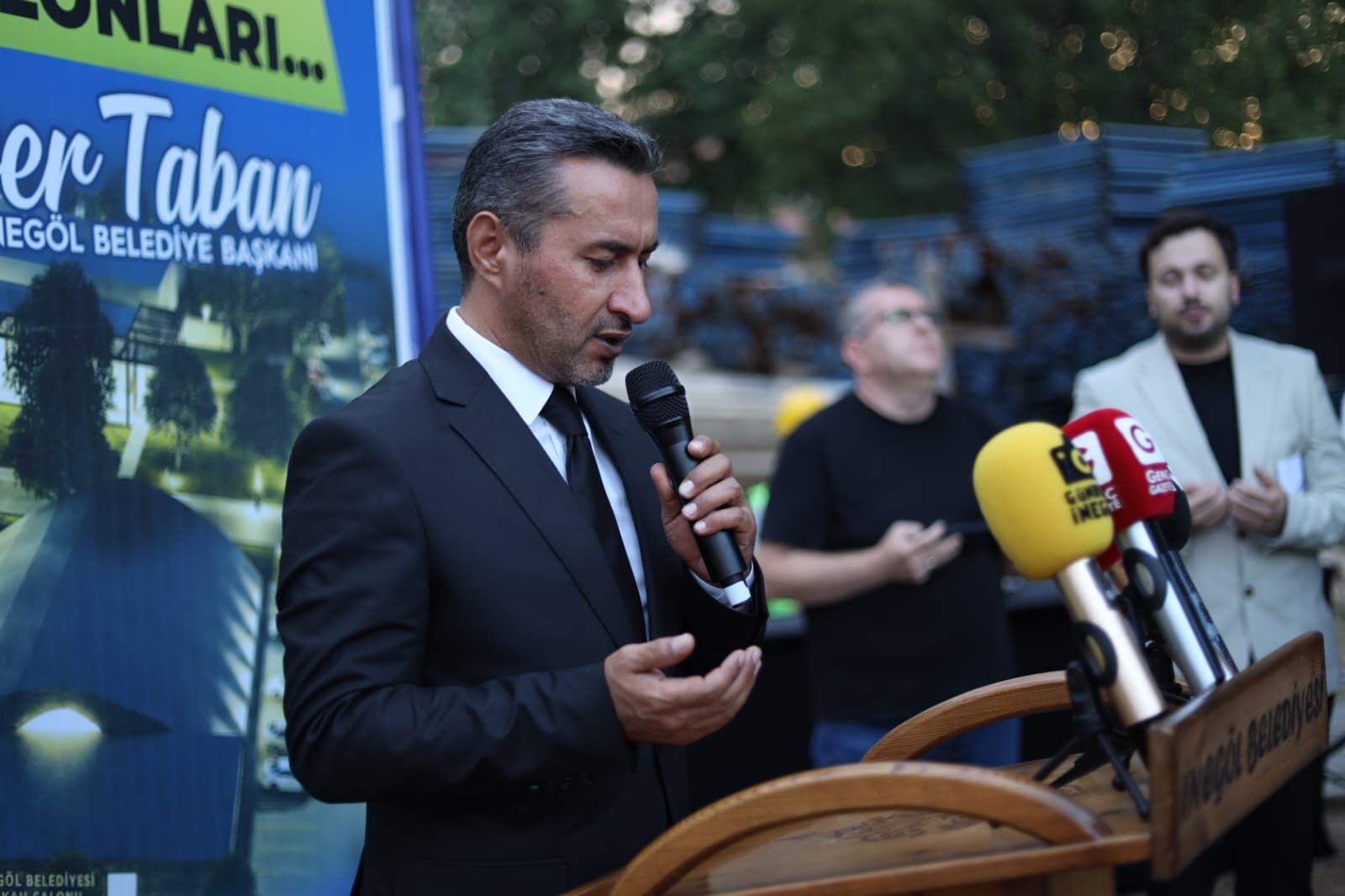 İnegöl Nikah Salonu Projesinde Temel Atma Töreni Gerçekleştirildi (1)