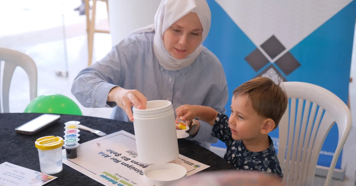 İnegöl’de Atık Plastikler Saksıya Dönüştü 30 Anne Ve 30 Çocuk Katıldı (7)