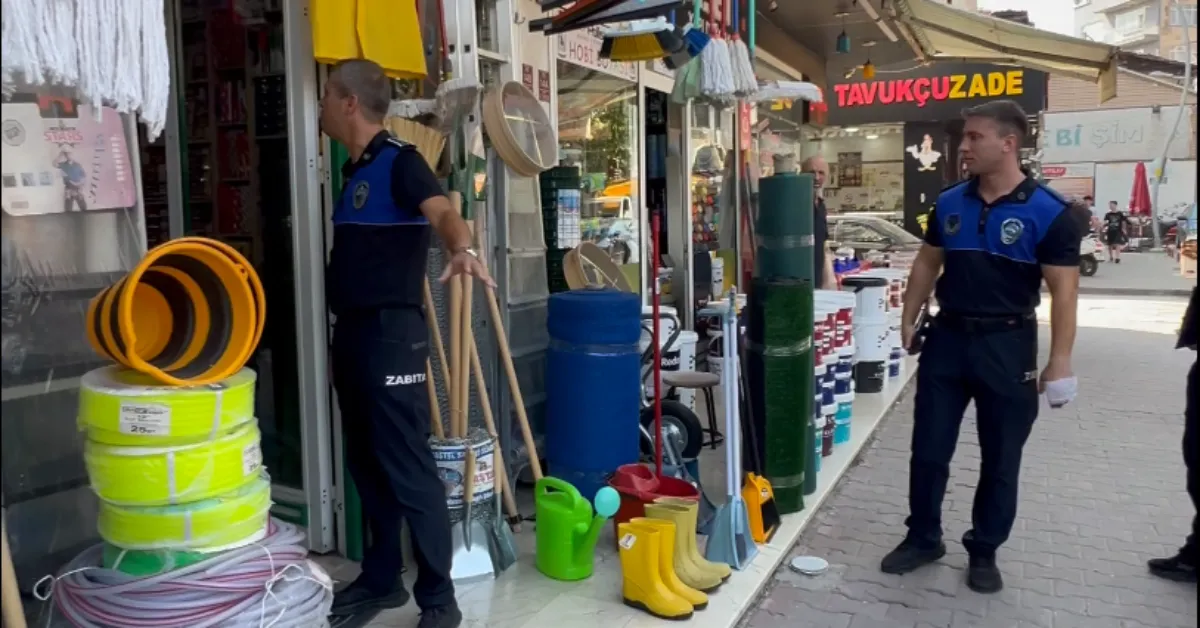 İnegöl’de Kaldırım Işgali Ve Çevre Kirliliğine Zabıta Denetimi (3)