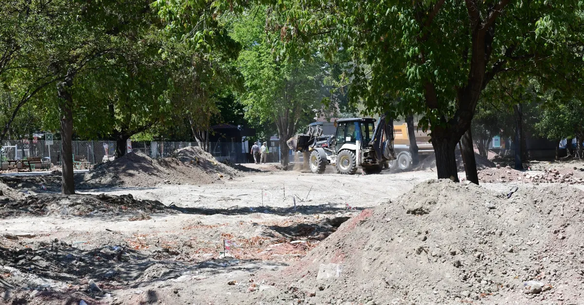 Kestel’de Aile Parkı 9 Bin 500 Metrekarelik Alanda Yenileniyor (2)