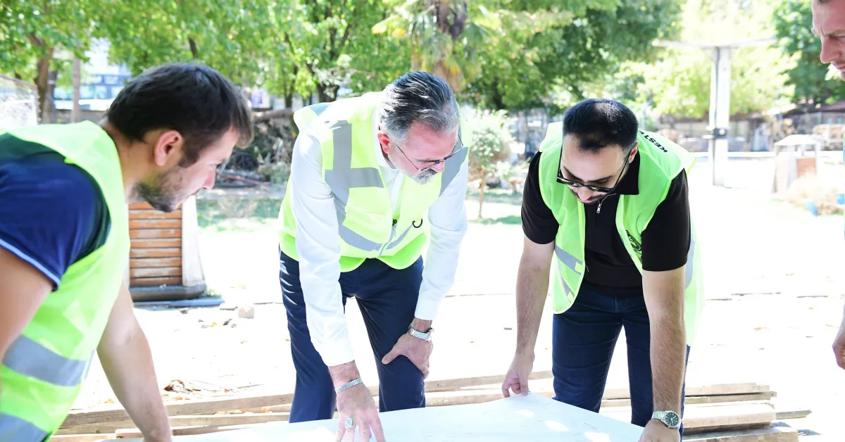 Kestel’de Aile Parkı 9 Bin 500 Metrekarelik Alanda Yenileniyor (5)