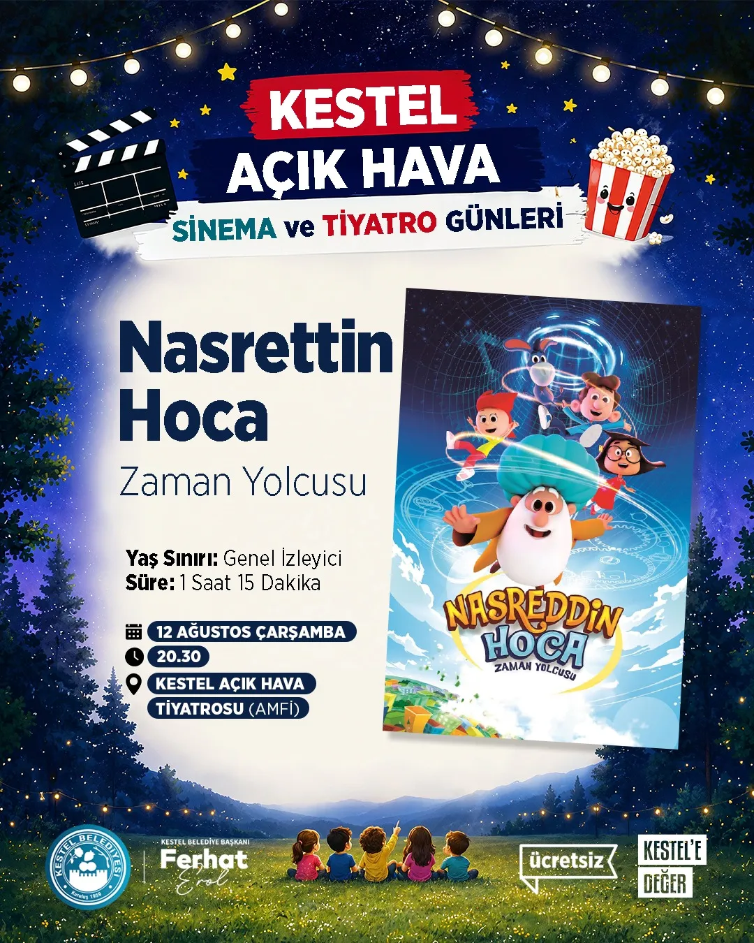 Kestel’de Çocuklar Için 6 Günlük Sinema Ve Müzikal Programı (3)