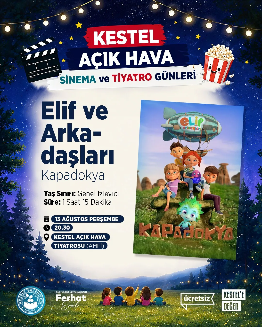 Kestel’de Çocuklar Için 6 Günlük Sinema Ve Müzikal Programı (4)