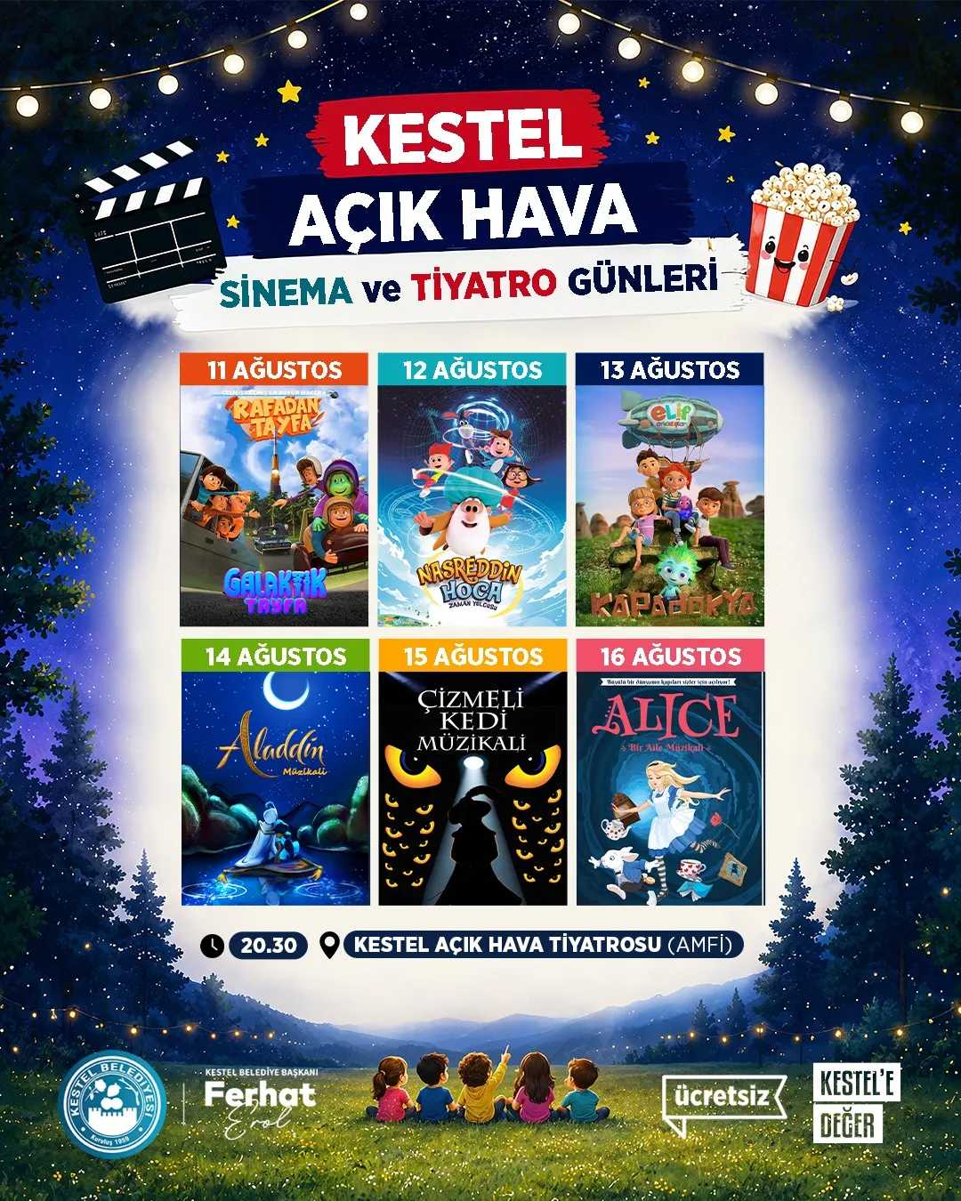 Kestel’de Çocuklar Için 6 Günlük Sinema Ve Müzikal Programı (5)