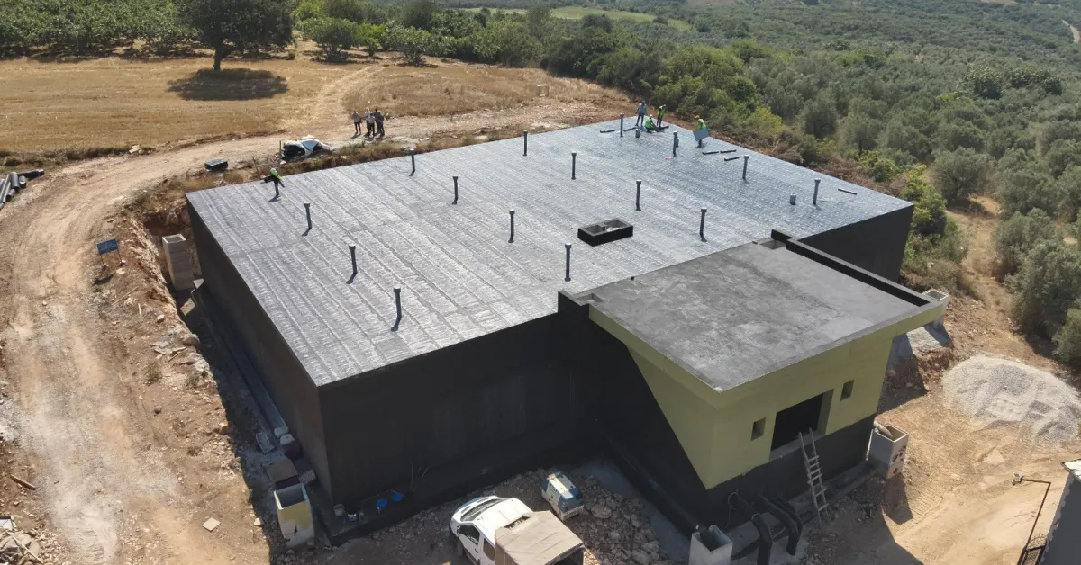 Mudanya’da 10 Mahalleye Hizmet Verecek Su Deposunda Yüzde 70 Tamamlandı (4)