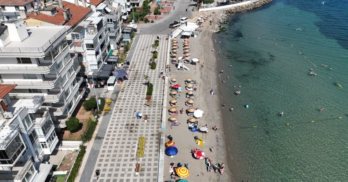 Mudanya'da Plajlar Ful Çekiyor (2)