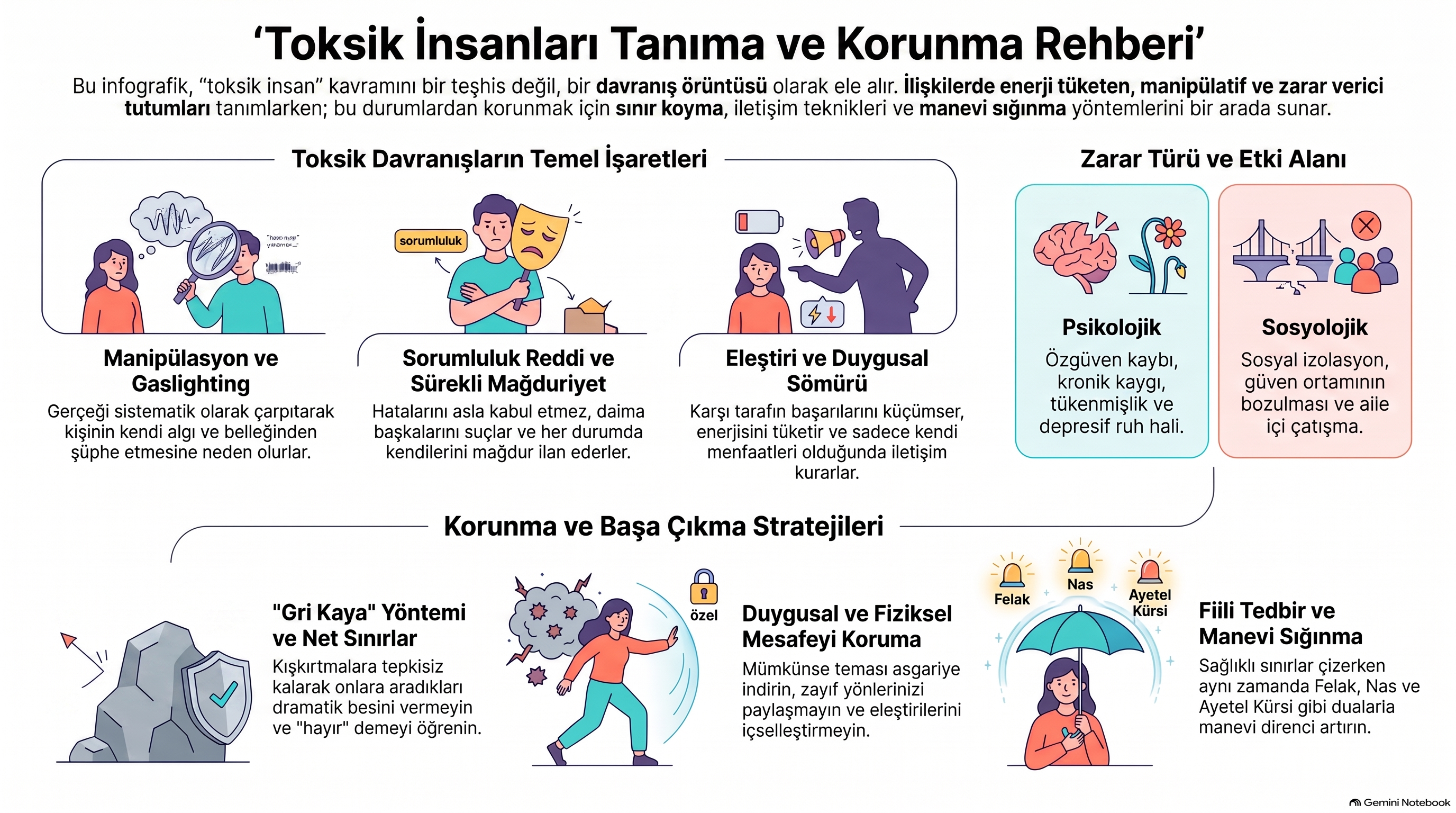 Toksik İnsanlardan Korunma Rehberi Gençgazete