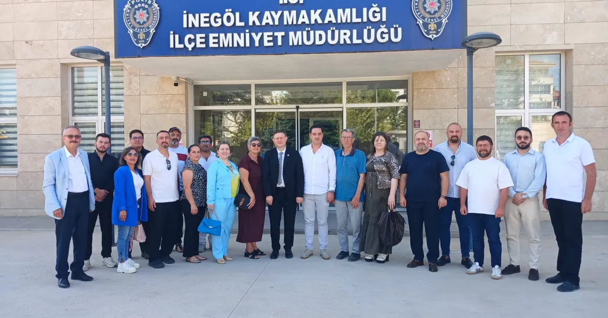 Yeni Parti İnegöl İlçe Başkanlığı’ndan Kaymakamlık Ve Emniyete Ziyaret (3)