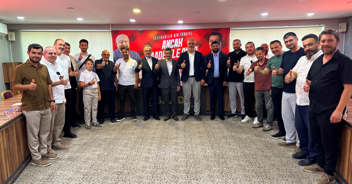 Yeniden Refah’tan Saadet Partisi’ne İnegöl’de Dikkat Çeken Ziyaret (1)