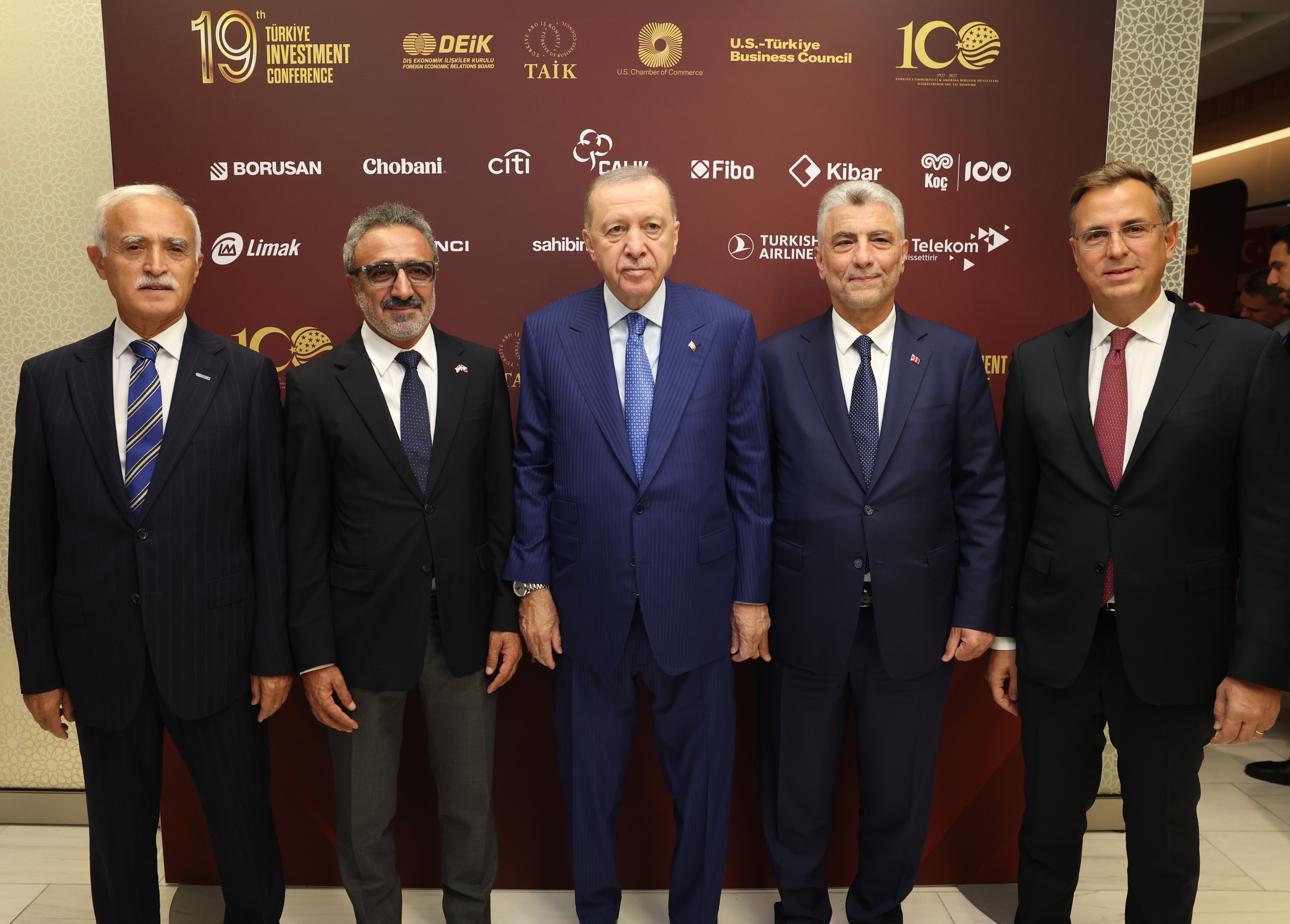 Cumhurbaşkanı New York'ta iş insanlarıyla bir araya geldi