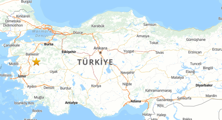 AFAD duyurdu: Balıkesir'de deprem meydana geldi