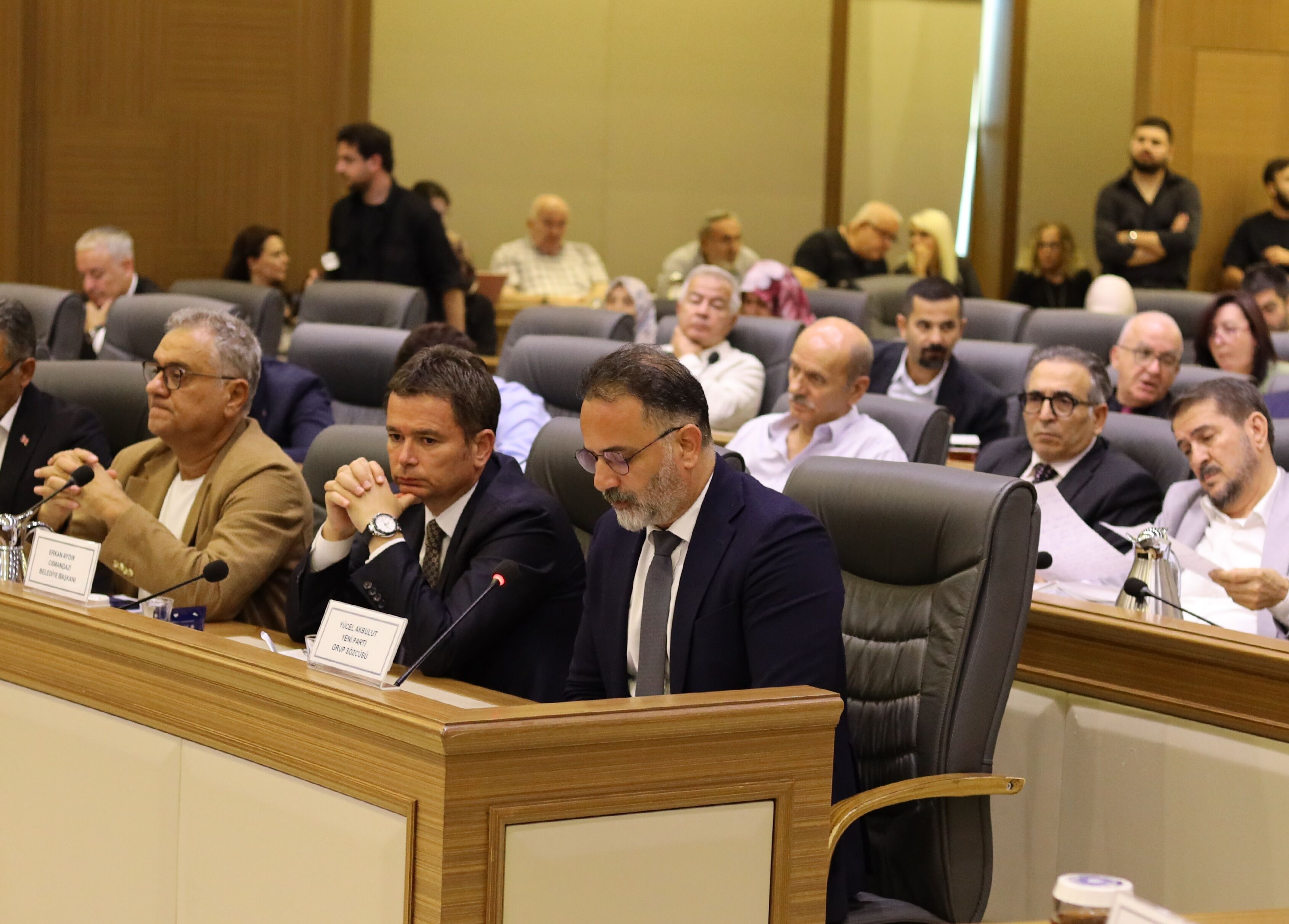 Bursa Büyükşehir Belediye Meclisi'nin 2024 2029 Seçim Döneminin 28. Birleşimi, 3. Dönemin 8. Olağan Meclis Toplantısının 2. Birleşiminde Yeni Parti Grup Sözcüsü Yücel Akbulut Gündeme Ilişkin Değerlendirmelerde Bulundu.