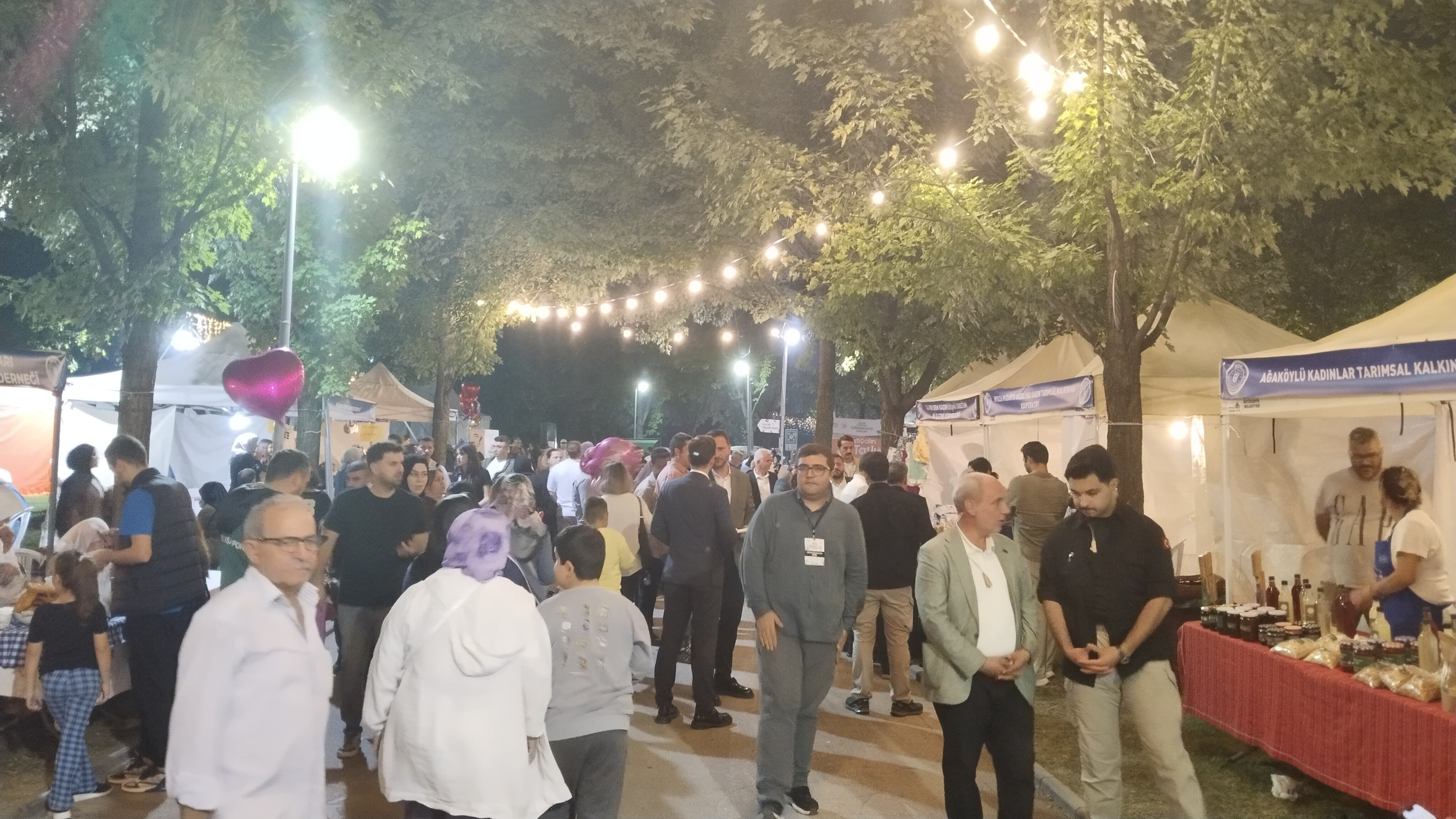 Bursa Gastronomi Festivali’nde Coşku Sürüyorşahin Biba Stantları Gezdi