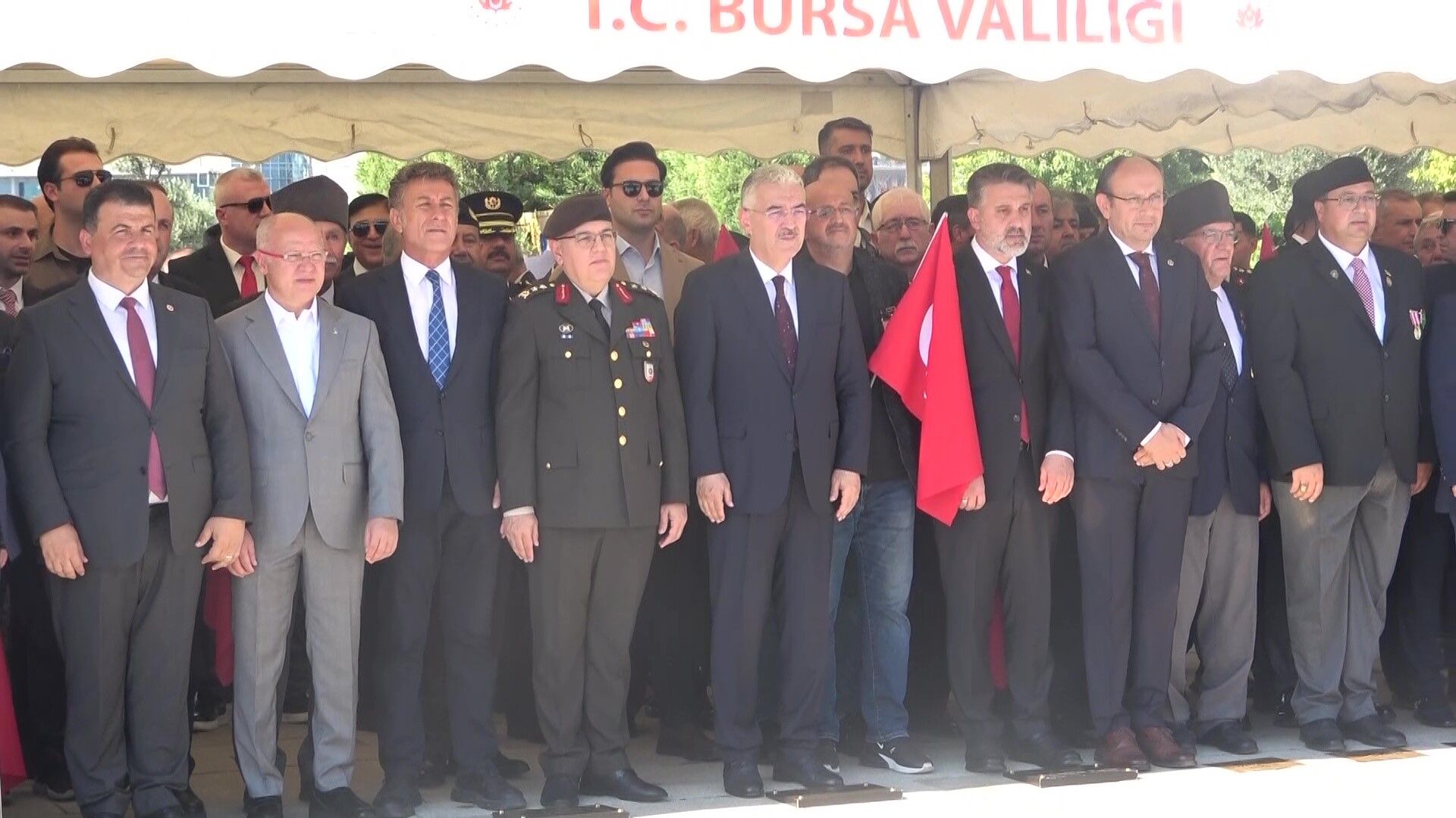 Bursa'da 19 Eylül Gaziler Günü'nde Şehitler Ve Gaziler Anıldı (10)