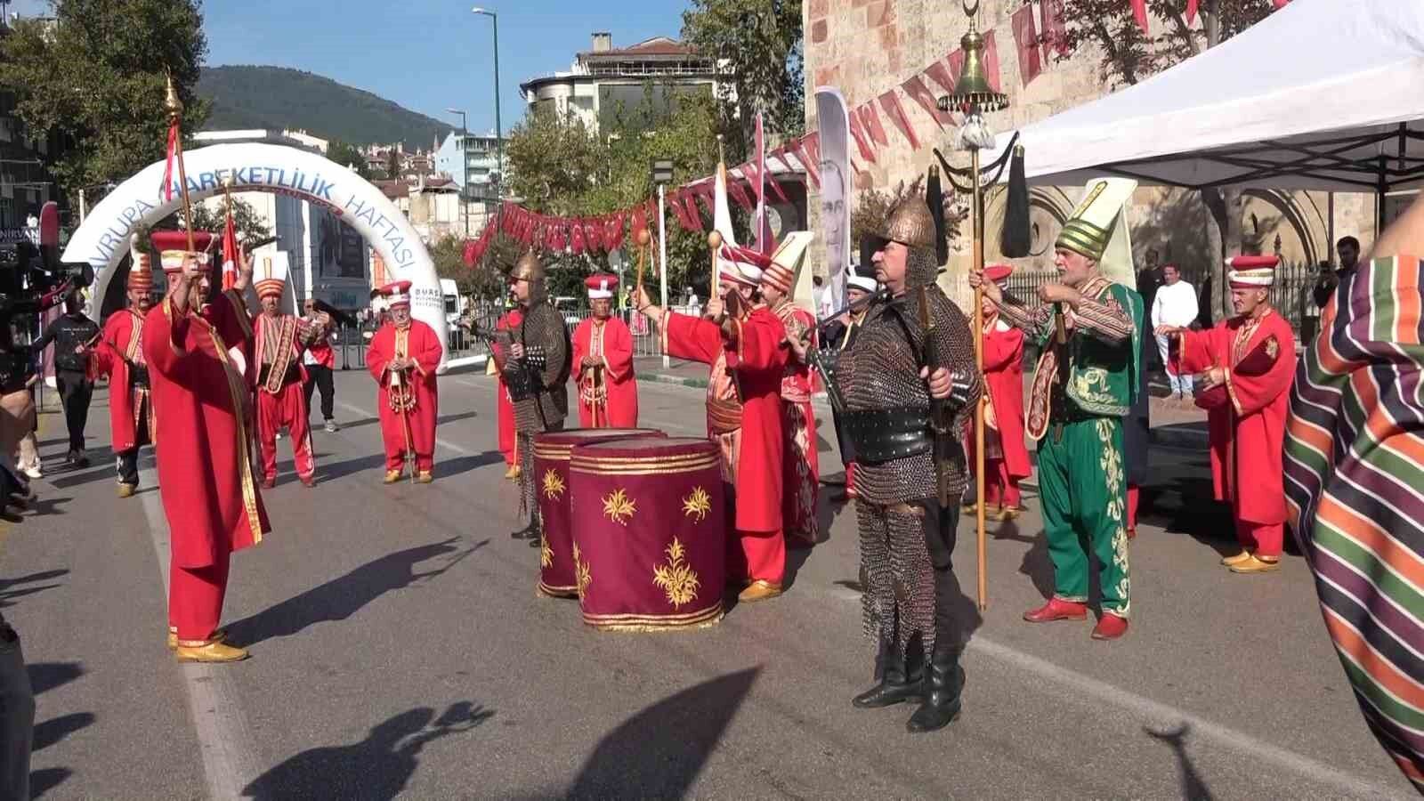 Bursa'da Avrupa Hareketlilik Haftası etkinliği renkli görüntülere sahne oldu