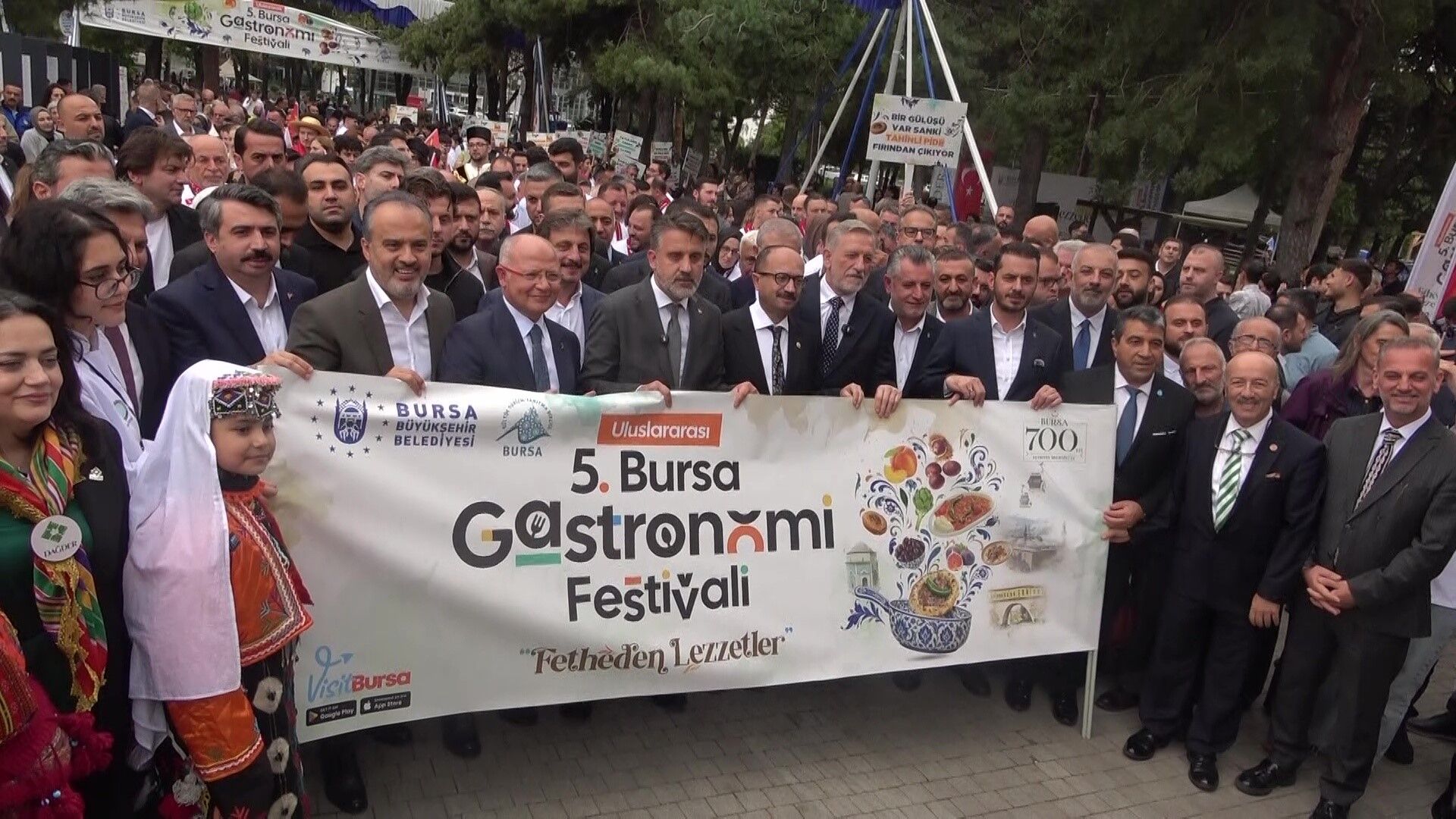 Bursa’da Gastronomi Festivali Başladı “Fetheden Lezzetler” Sofraya Taşındı