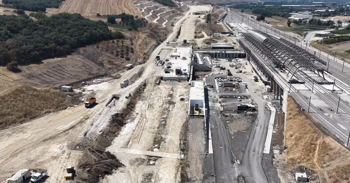 Bursa’da Şehir Hastanesi Metrosunda Yüzde 83,80 Tamamlandı (6)