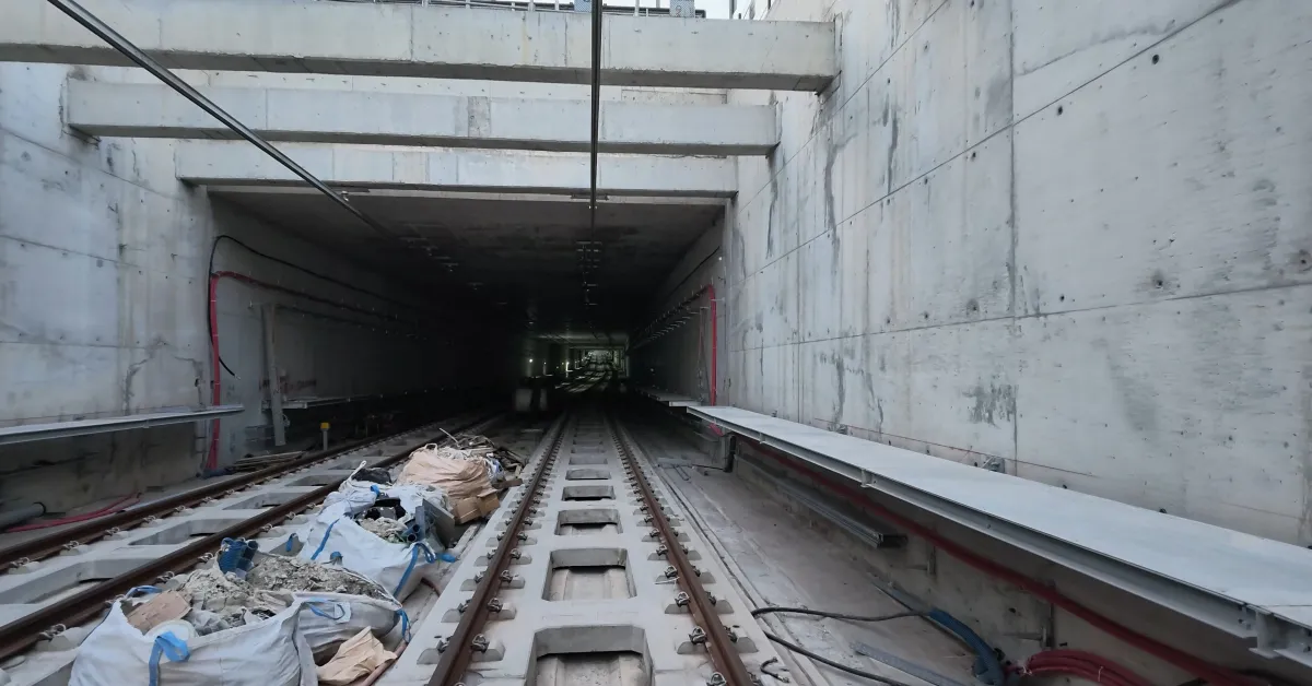 Bursa’da Şehir Hastanesi Metrosunda Yüzde 83,80 Tamamlandı (8)