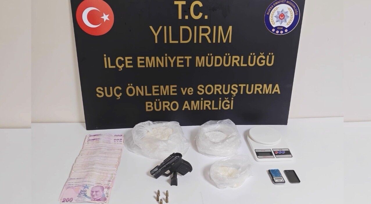 Bursa'da Yasaklı Madde Operasyonu1