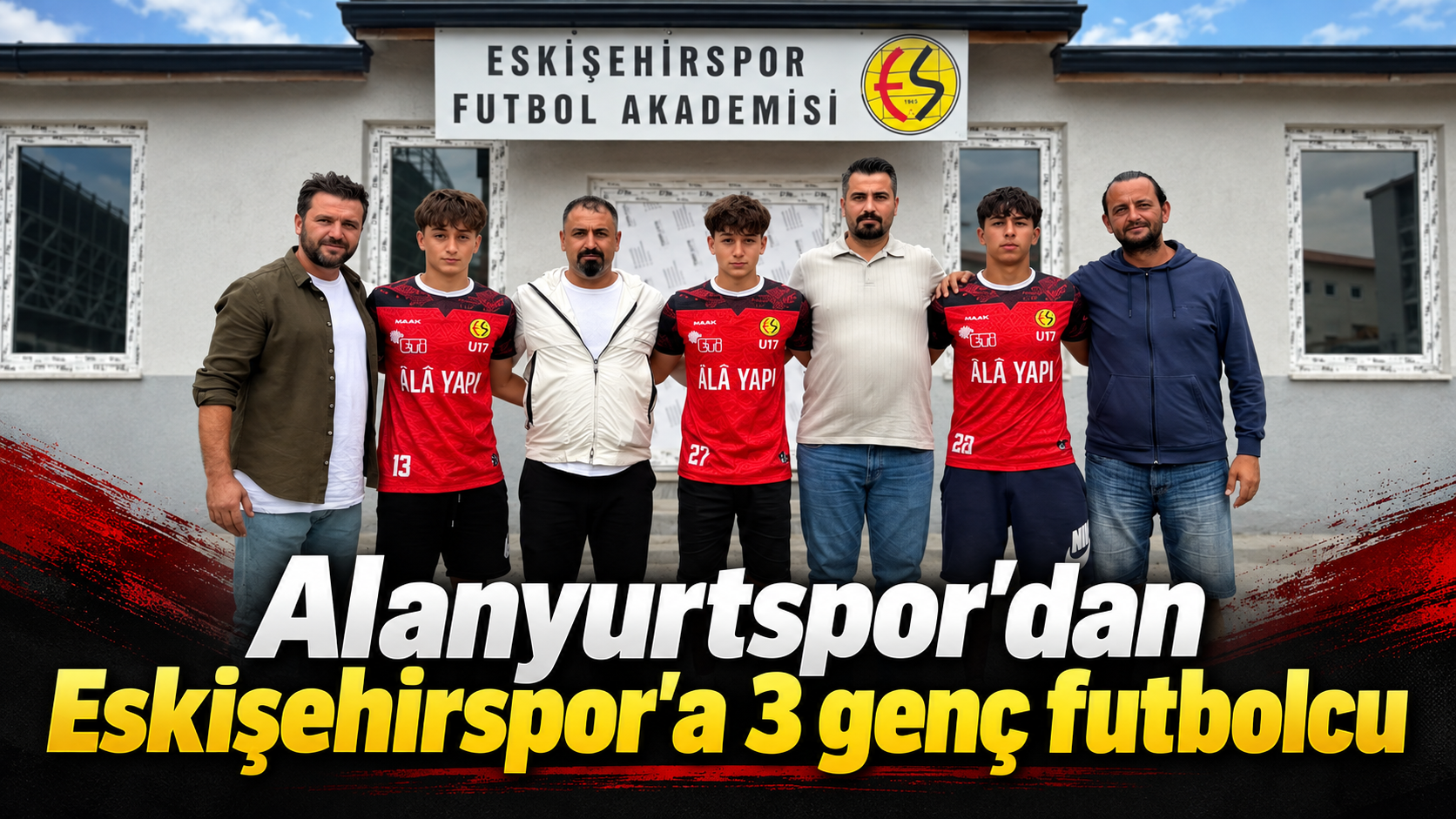 Alanyurtspor’dan Eskişehirspor’a 3 genç futbolcu