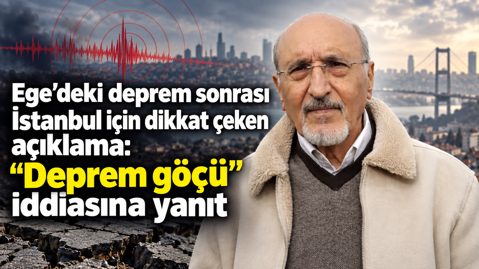 Ege’deki deprem sonrası İstanbul için dikkat çeken açıklama: “Deprem göçü” iddiasına yanıt