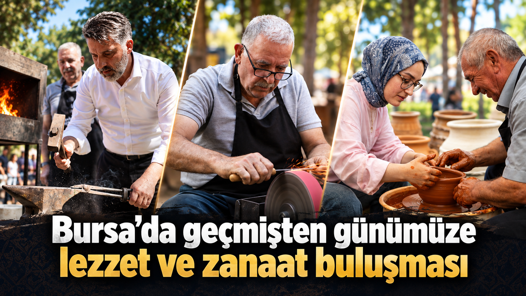 Bursa’da geçmişten günümüze lezzet ve zanaat buluşması