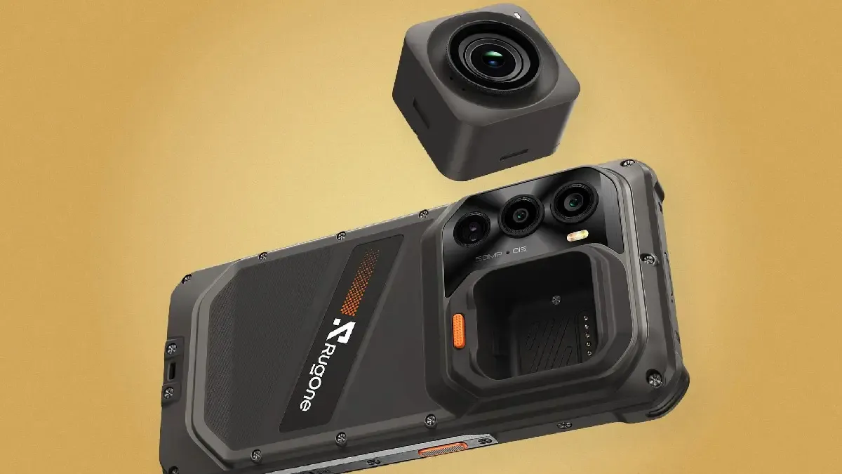 Dünyanın İlk Modüler Aksiyon Kameralı Telefonu Tanıtıldı! Rugone Xsnap 7 Pro Dikkat Çekiyor Gencgazete