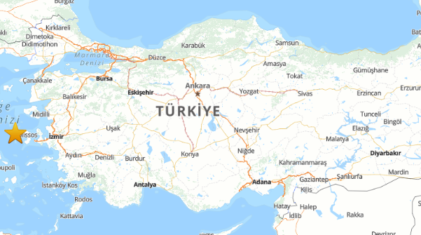 Ege Denizi’nde deprem!