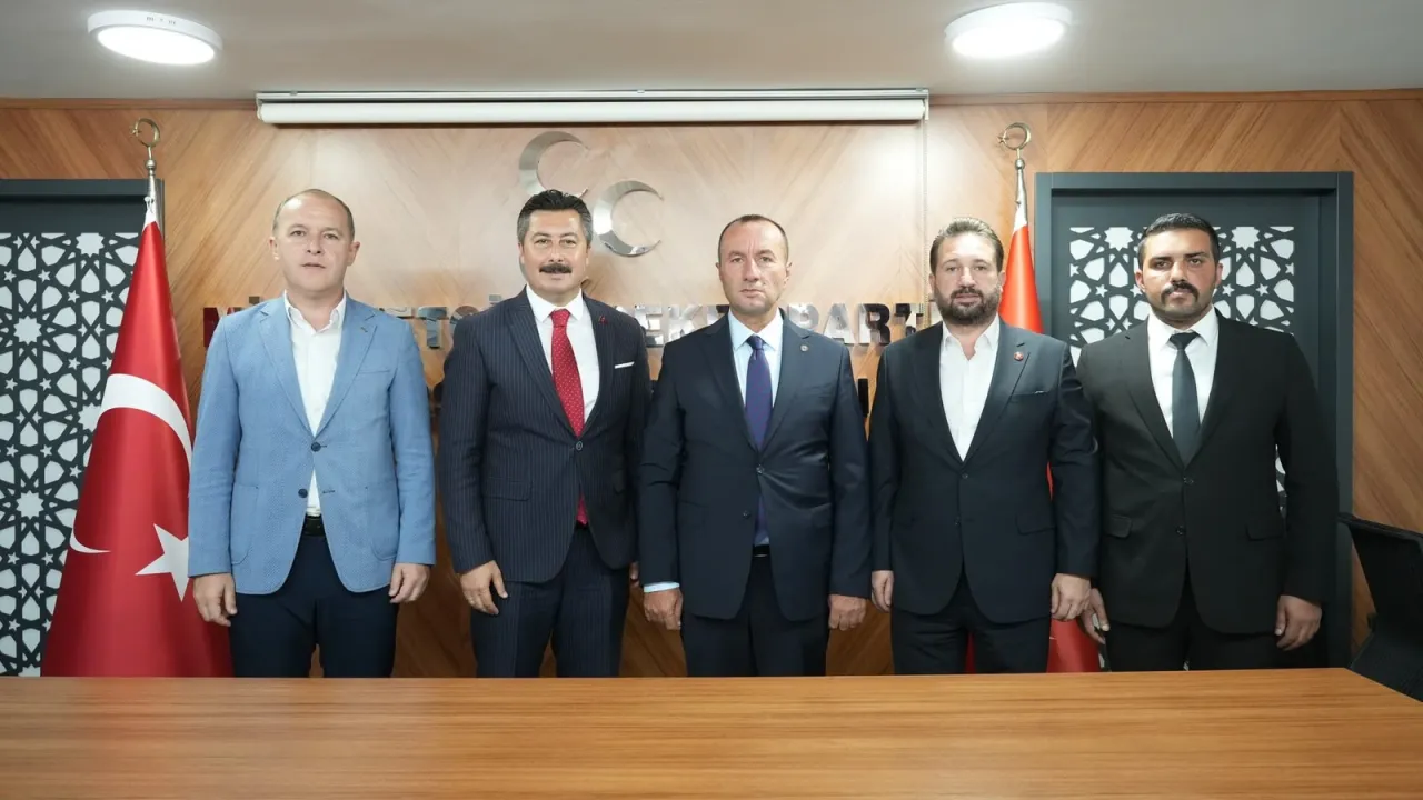 Ercan Özel’den Mhp Bursa İl Başkanı Özcanbaz’a Ziyaret (3)