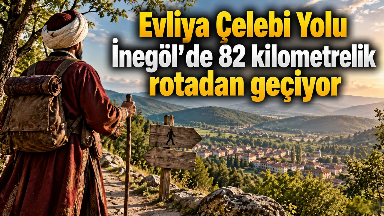 Evliya Çelebi Yolu İnegöl’de 82 Kilometrelik Rotadan Geçiyor Gencgazete