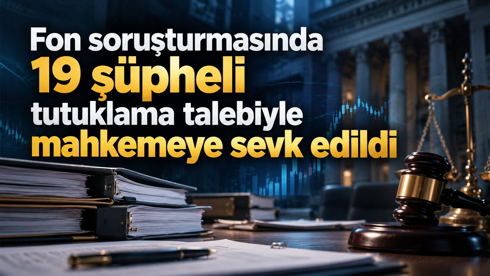 Fon soruşturmasında 19 şüpheli tutuklama talebiyle mahkemeye sevk edildi
